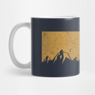 Mountains - Golden Mug